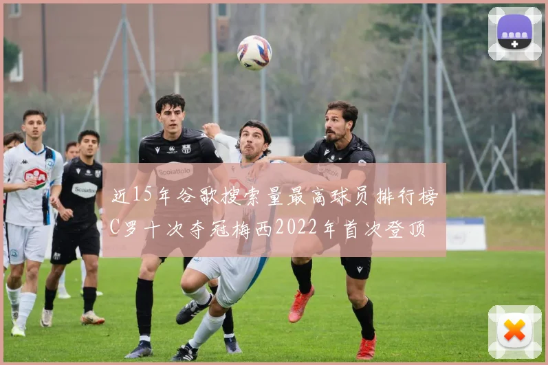 近15年谷歌搜索量最高球员排行榜C罗十次夺冠梅西2022年首次登顶